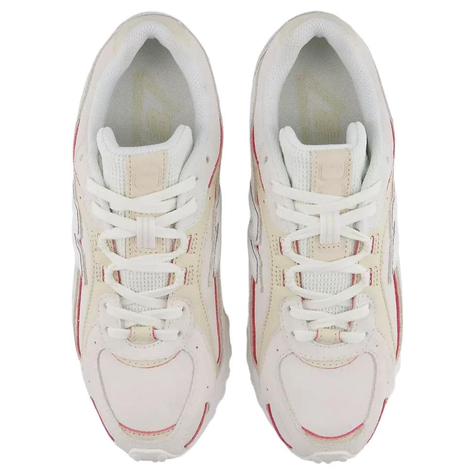 Кроссовки New Balance 204L Повседневная обувь Низкий топ Бежевый Белый Красный Унисекс - изображение 4