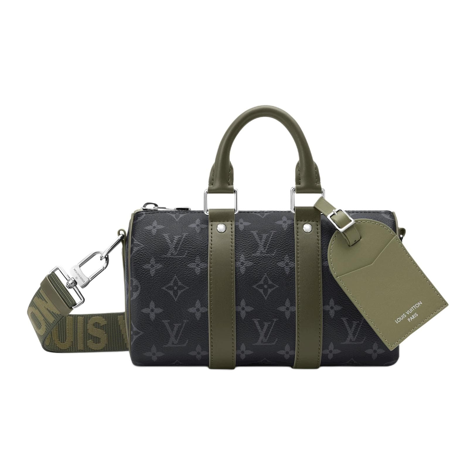 Сумка LOUIS VUITTON keepall BANDOULIRE 25 Monogram Eclipse - изображение 1