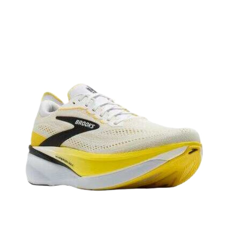 Кроссовки для спортзала BROOKS Hyperion Max Тренировочные кроссовки Low Топ 197 Белый Кибер Желтый черный Мужской - изображение 2
