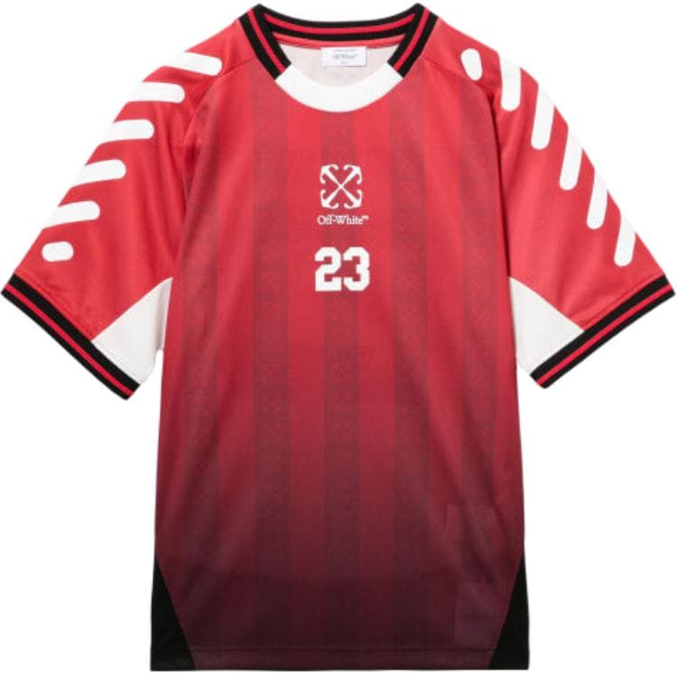 OFF WHITE Красный Мужская Футбольная форма - изображение 2