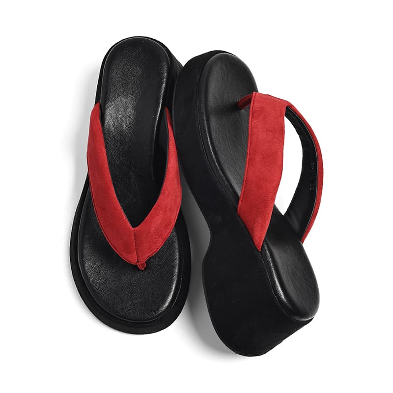 Шлёпанцы CENTRAL KITTY Шлепанцы Red Women's - изображение 3