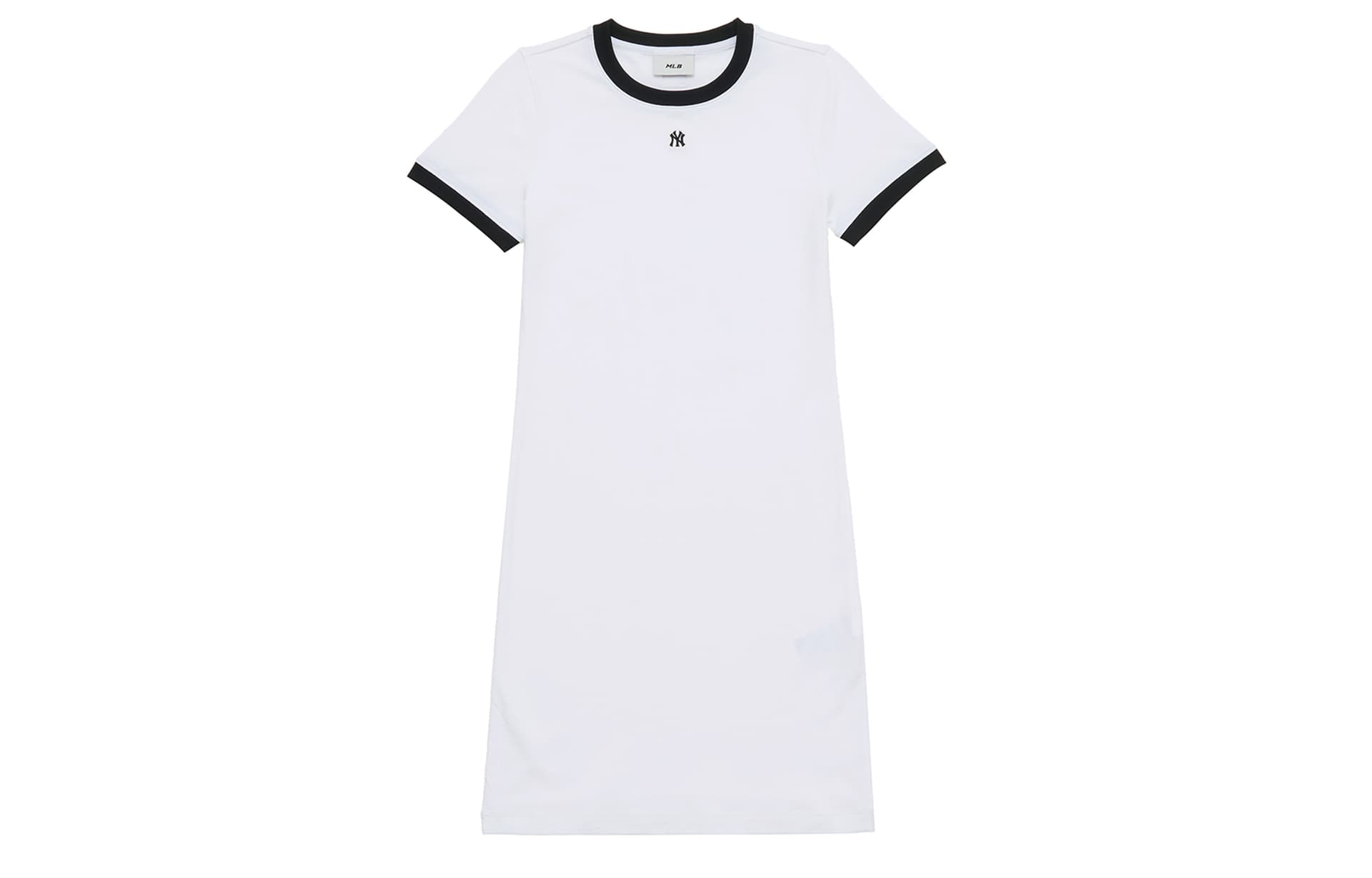 Платье MLB New York Yankees Basic Collection SS26 Короткое платье с короткими рукавами для женщин - изображение 1