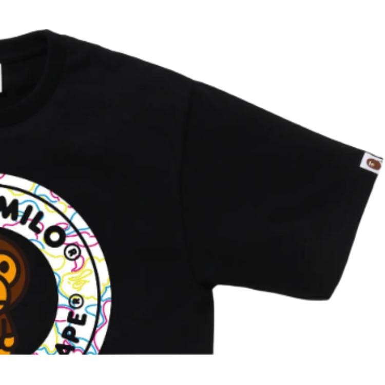 Футболка A BATHING APE NEON CAMO Унисекс T-рубашки - изображение 4
