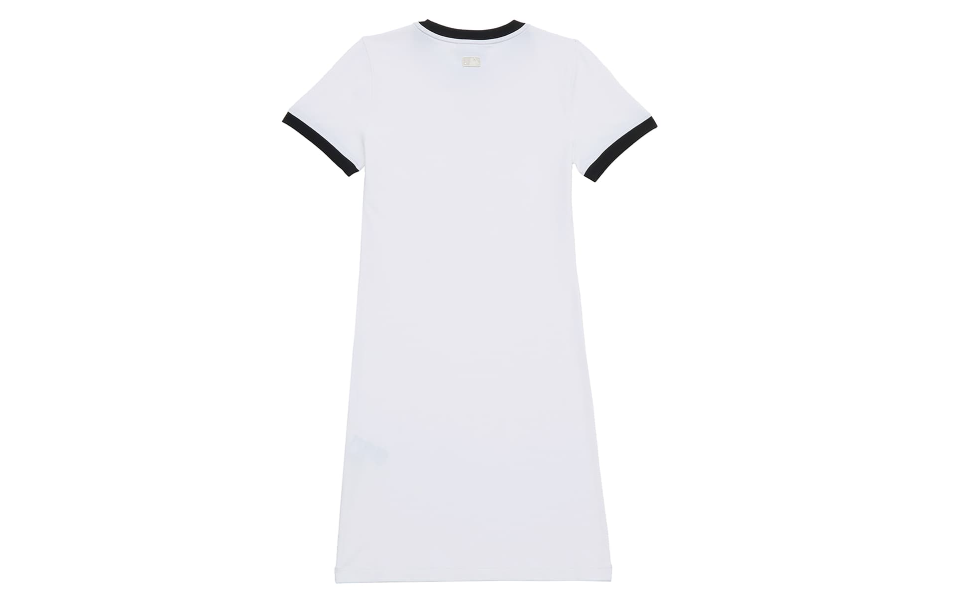 Платье MLB New York Yankees Basic Collection SS26 Короткое платье с короткими рукавами для женщин - изображение 2