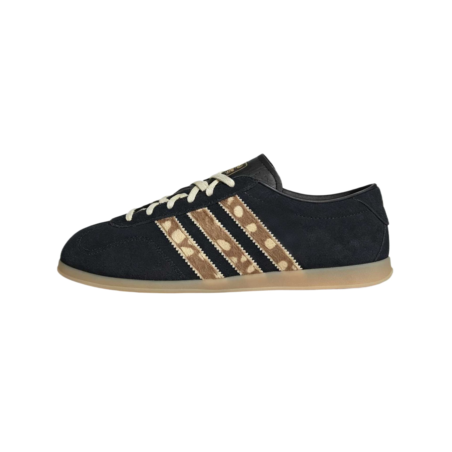 Кроссовки Adidas Originals Gazelle Кеды немецкой армии (GAT) Низкий Топ Черный Песочно-коричневый Теплый Ванильный Женские - изображение 1