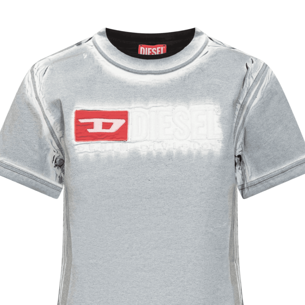 Футболка DIESEL SS24 OVAL-D LogoT - изображение 5