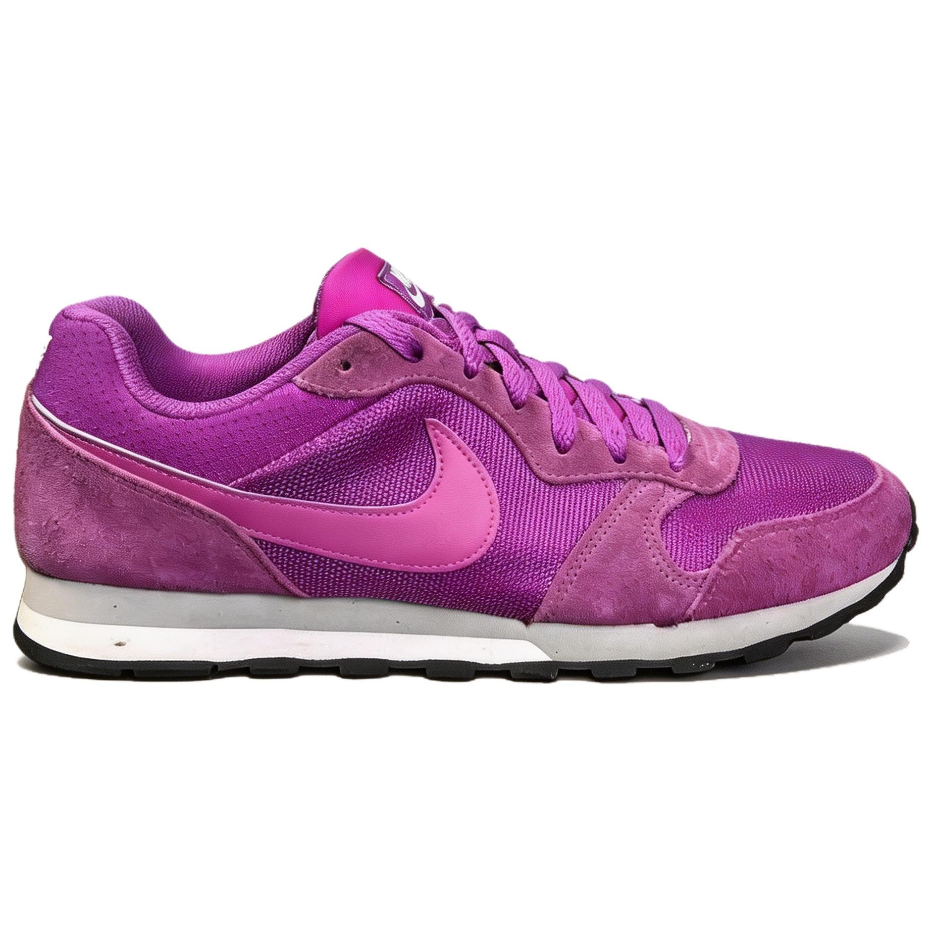 Кроссовки для бега Nike MD Runner 2 Беговые кроссовки Low Топ Фиолетовый Женские - изображение 2
