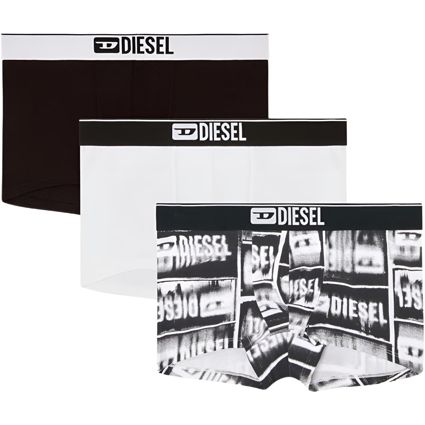 Трусы Diesel Boxers Мужские 3 упаковки - изображение 1
