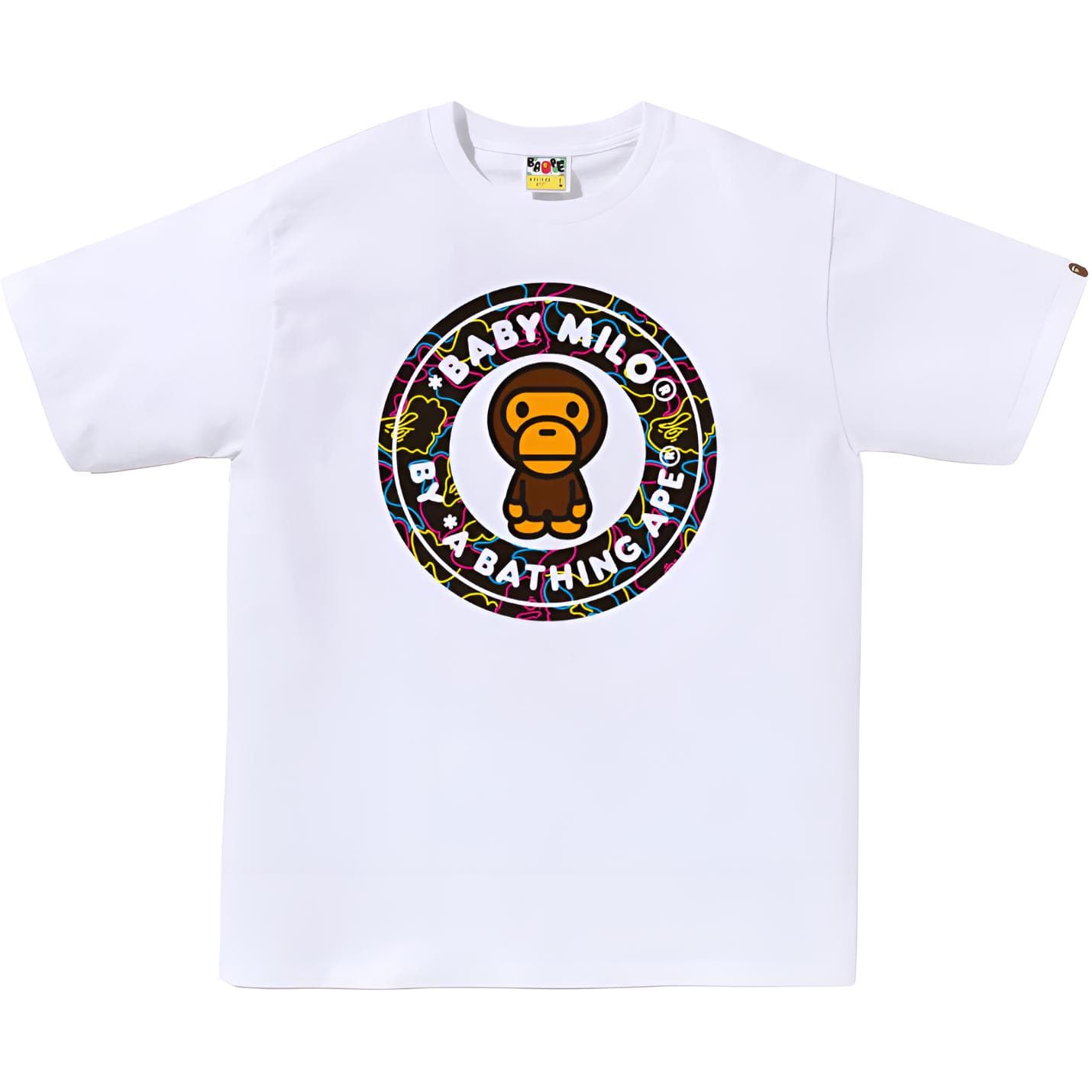 Футболка A BATHING APE NEON CAMO Унисекс T-рубашки - изображение 1