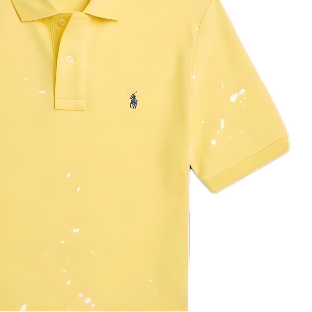 Футболка Polo Ralph Lauren T-рубашка SS24 Желтая Детская - изображение 3