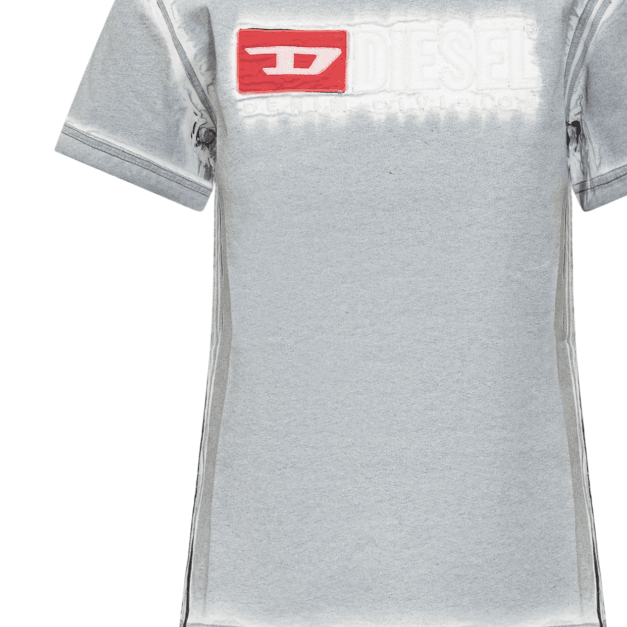 Футболка DIESEL SS24 OVAL-D LogoT - изображение 3
