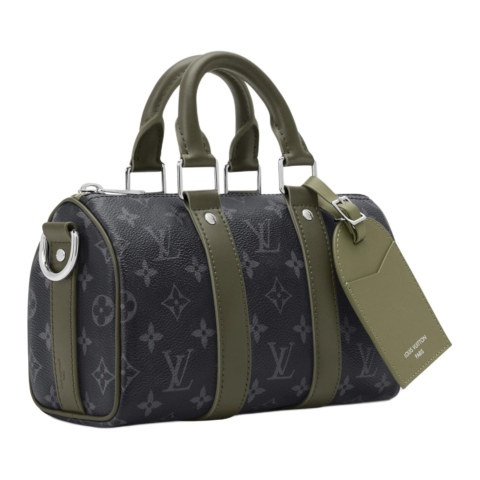 Сумка LOUIS VUITTON keepall BANDOULIRE 25 Monogram Eclipse - изображение 2