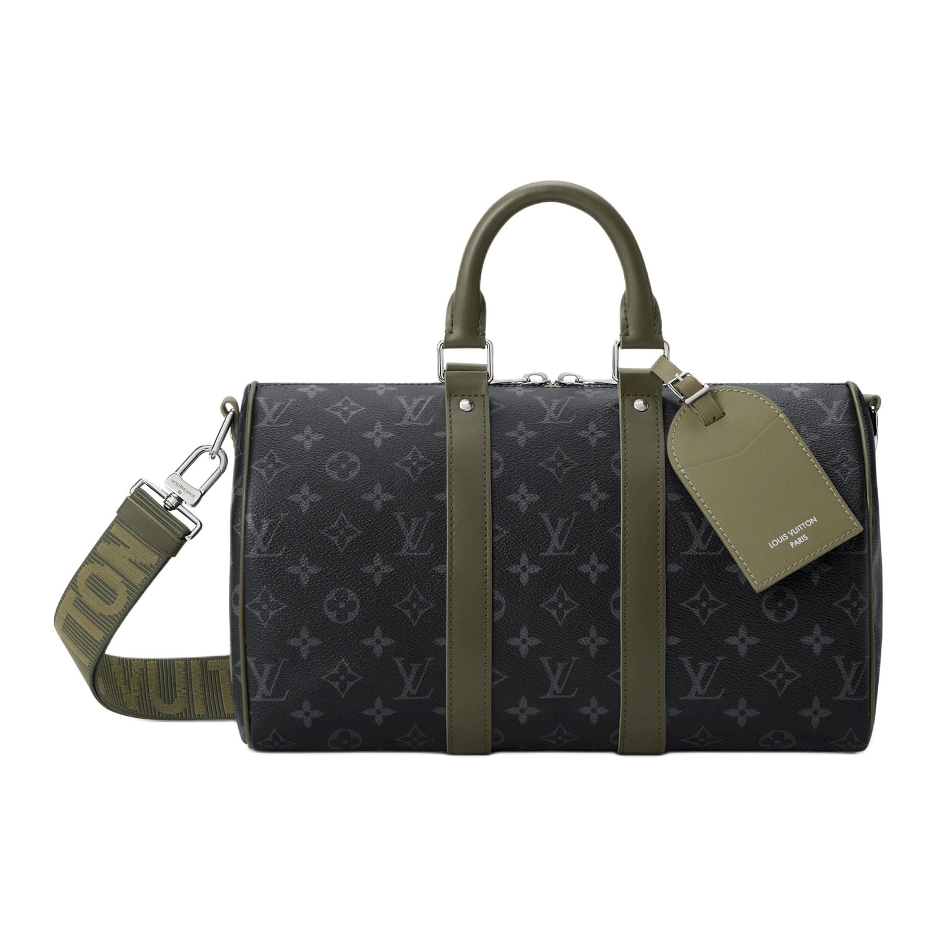 Сумка LOUIS VUITTON keepall BANDOULIRE 35 Monogram Eclipse - изображение 1