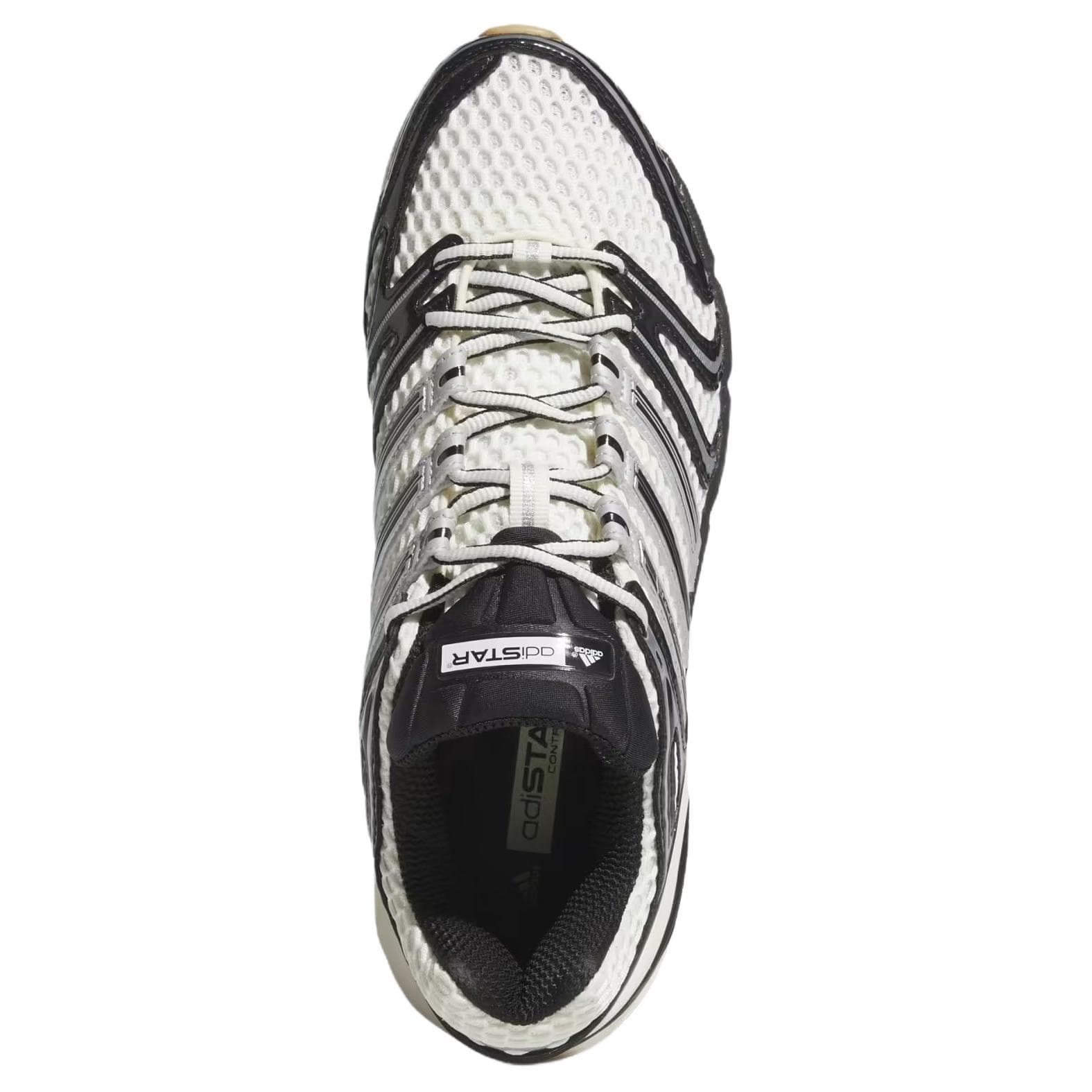Кроссовки для бега Adidas Adistar Control 5 Беговые кроссовки Низкий Топ Облако Белый Трек Серый Шампанское Металлик Унисекс - изображение 4
