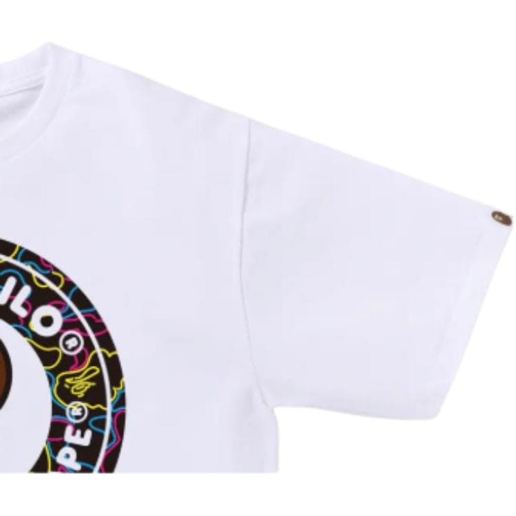 Футболка A BATHING APE NEON CAMO Унисекс T-рубашки - изображение 2