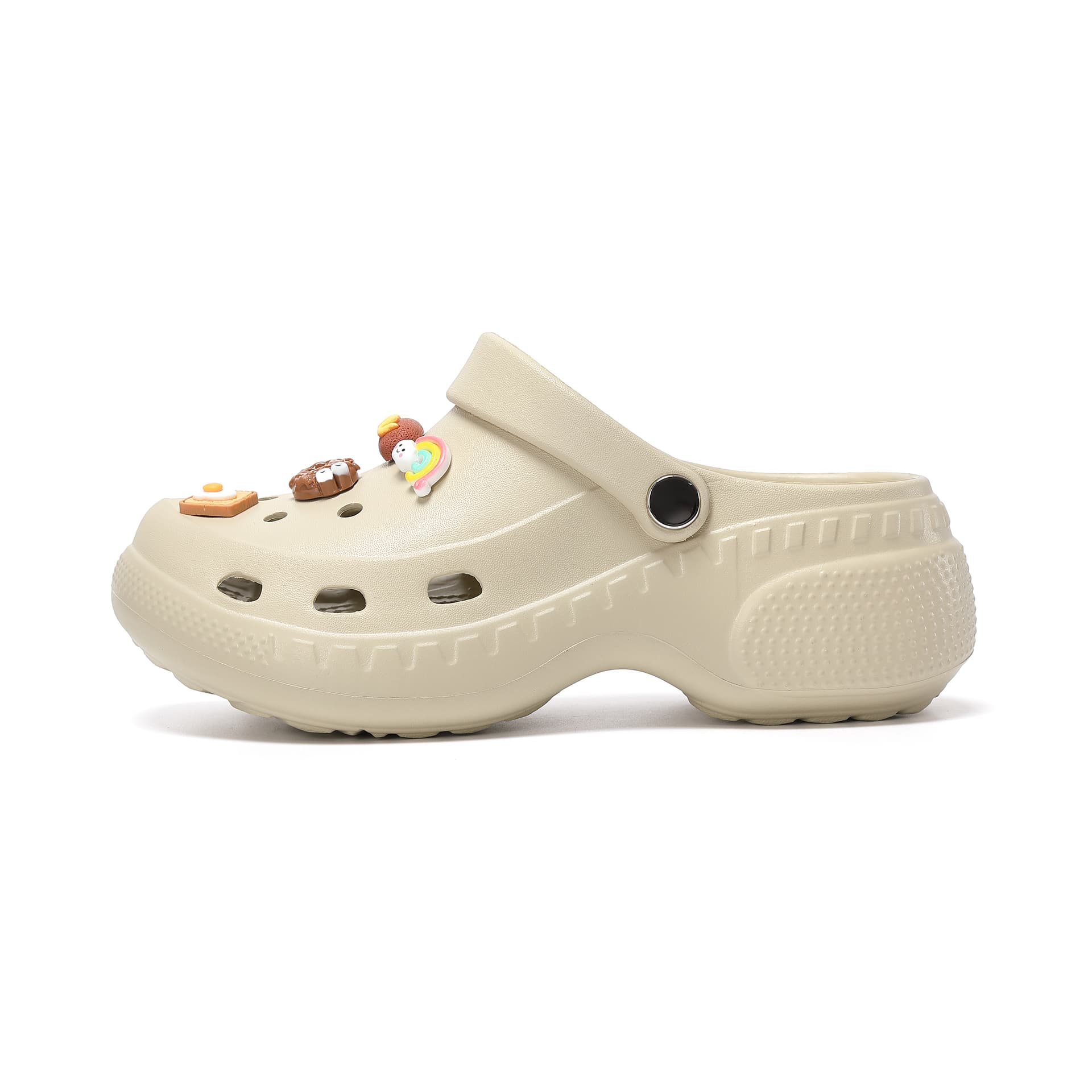 Сабо ZHR Sabo Rubber Khaki Women's - изображение 1