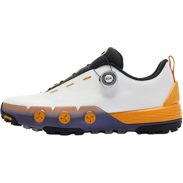 Кроссовки для гольфа LI NING 1990 Golf Shoes Low Top Coral Orange Unisex LI NING 1990 Golf Shoes Низкий Топ Кораллово-Оранжевый Унисекс - изображение 1