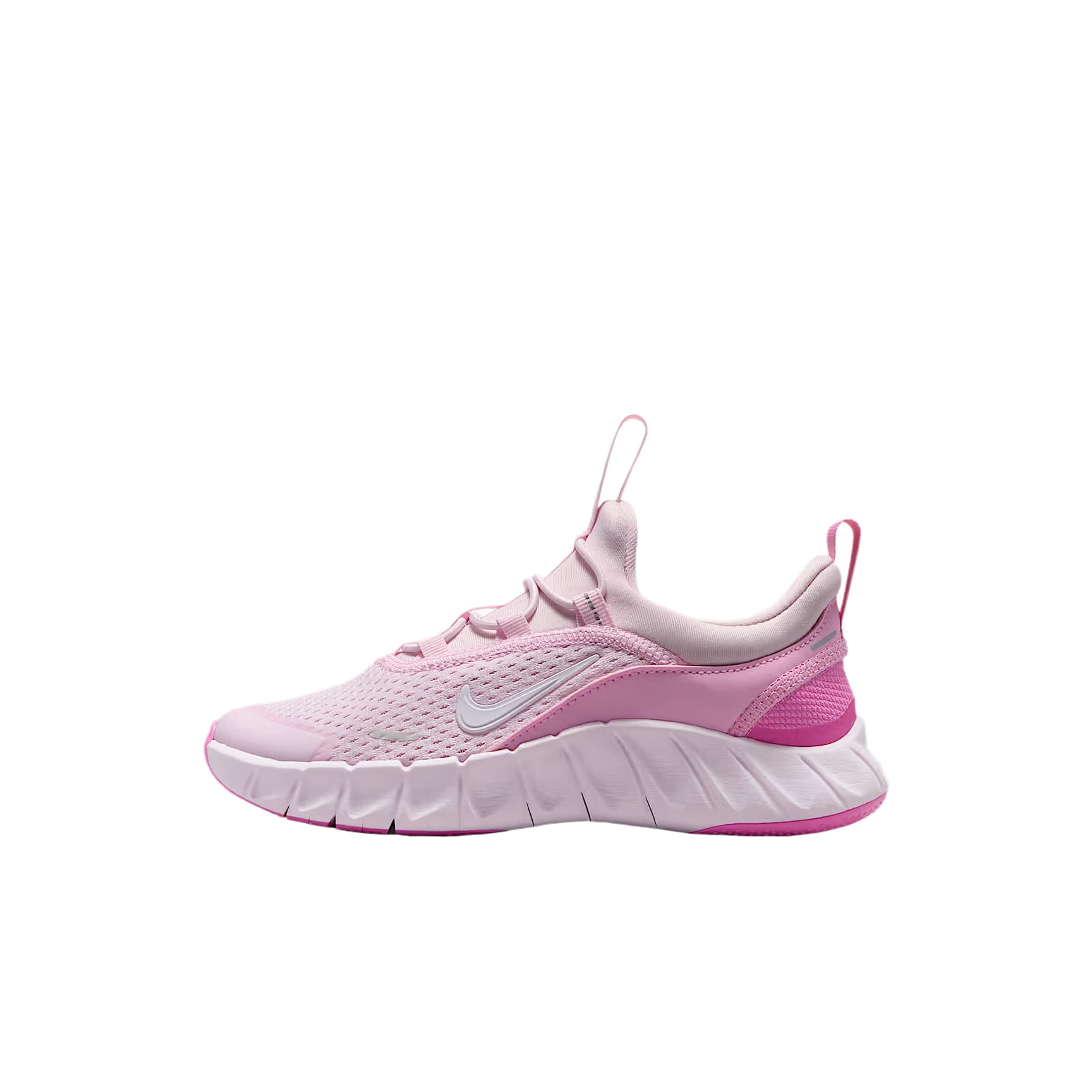 Кроссовки Nike Freeride Детские беговые кроссовки Low Топ Розовый Rising Озорной розовый Отбеленный Светло-фиолетовый Белый Kids - изображение 1