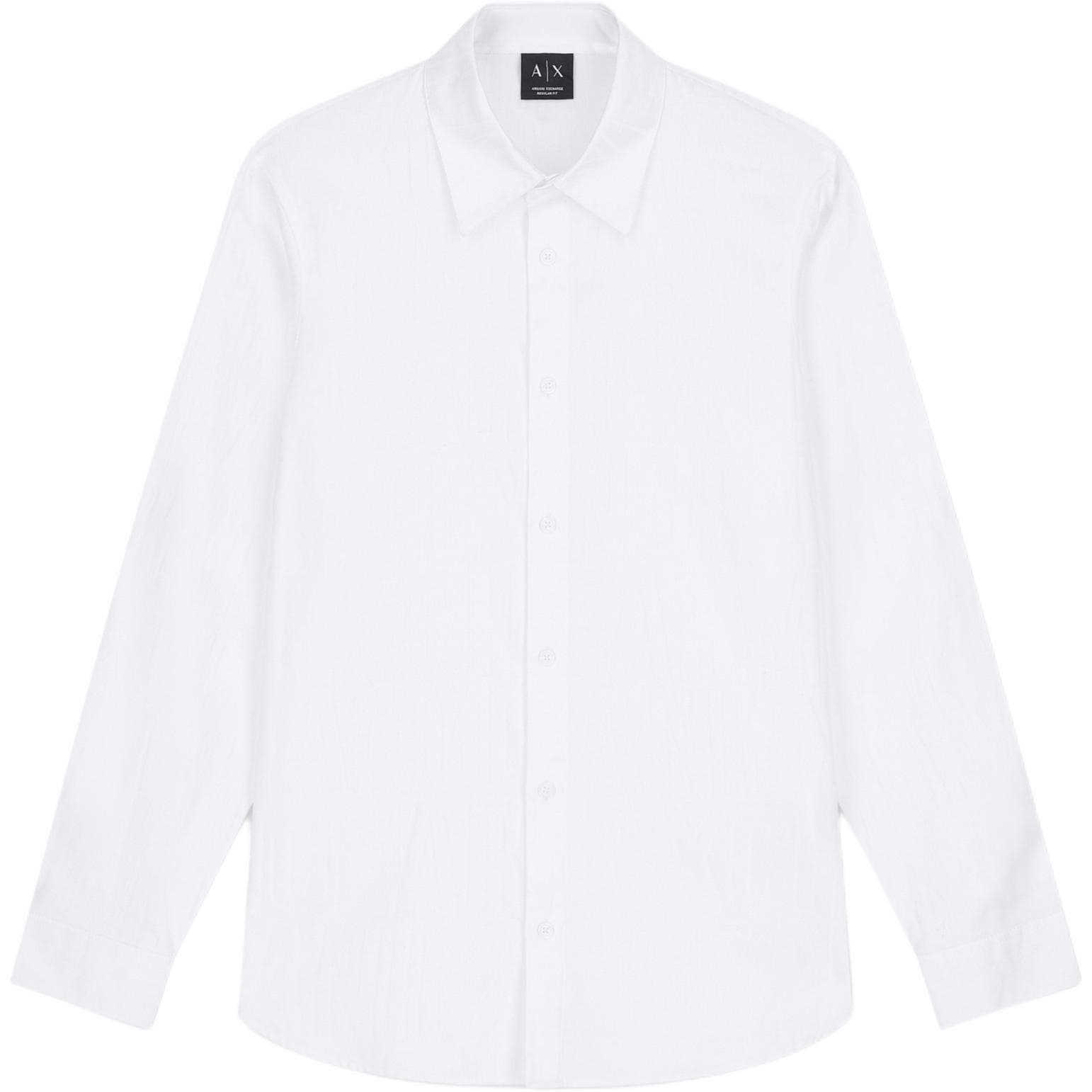 Рубашка ARMANI EXCHANGE Белые Мужские Рубашки - изображение 1