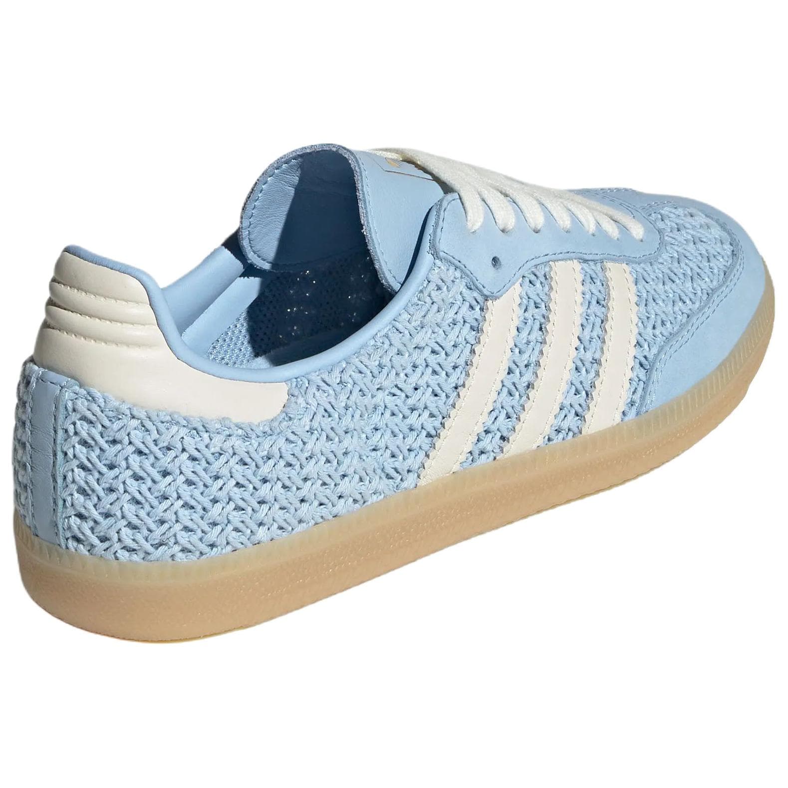 Кроссовки Adidas Originals Samba OG Кеды немецкой армии (GAT) Синий Женские - изображение 5