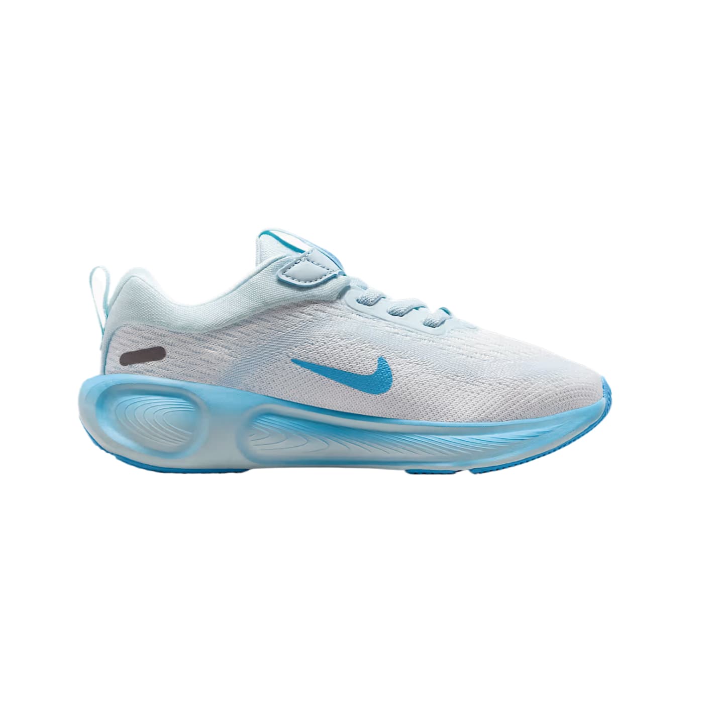 Кроссовки Nike Stellar Ride Детские беговые кроссовки Low Топ Белый цвет вершины Ледниково-голубой Футбольный мяч Синий Kids - изображение 2