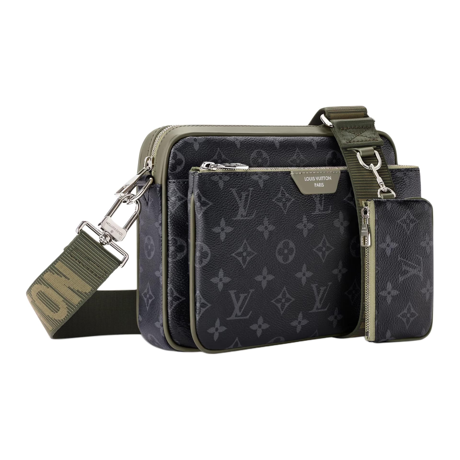 Сумка через плечо LOUIS VUITTON Trio Messenger 2000 Monogram Eclipse - изображение 2