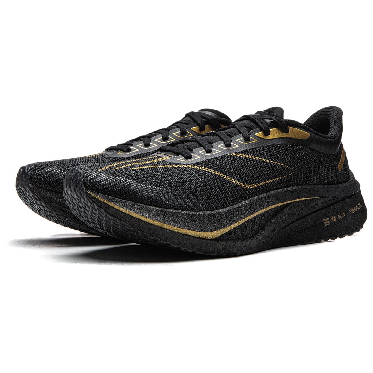 Кроссовки для бега Li-Ning Feidian 4 Challenger Удобный амортизирующий износостойкий низкий гоночный кроссовки Мужской Черный - изображение 3
