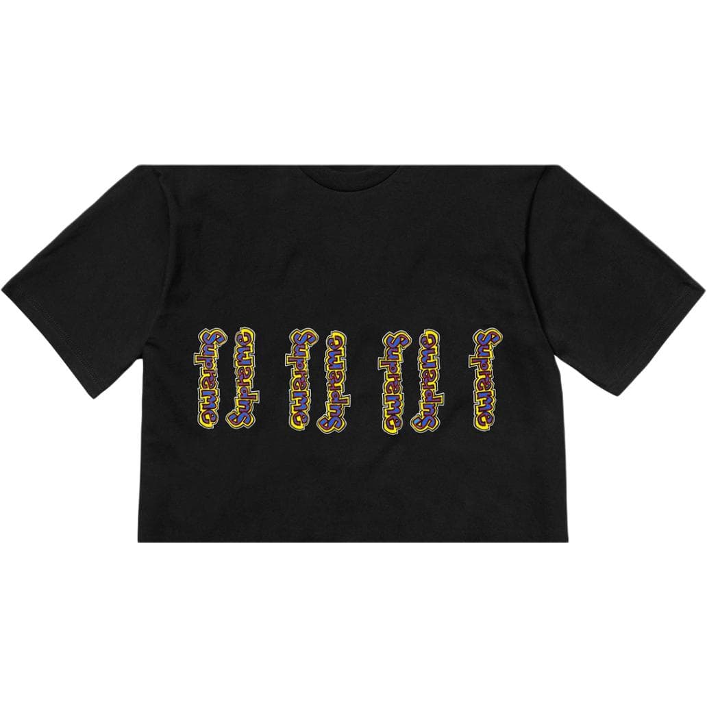 Футболка Supreme SS18 Gonz Logo Tee Black - изображение 2