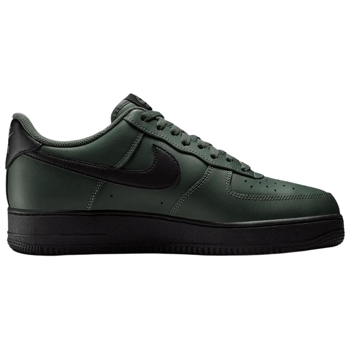 Кроссовки Nike Air Force 1 Кеды для скейтбординга Low Топ Зеленый камуфляж Мужской - изображение 2
