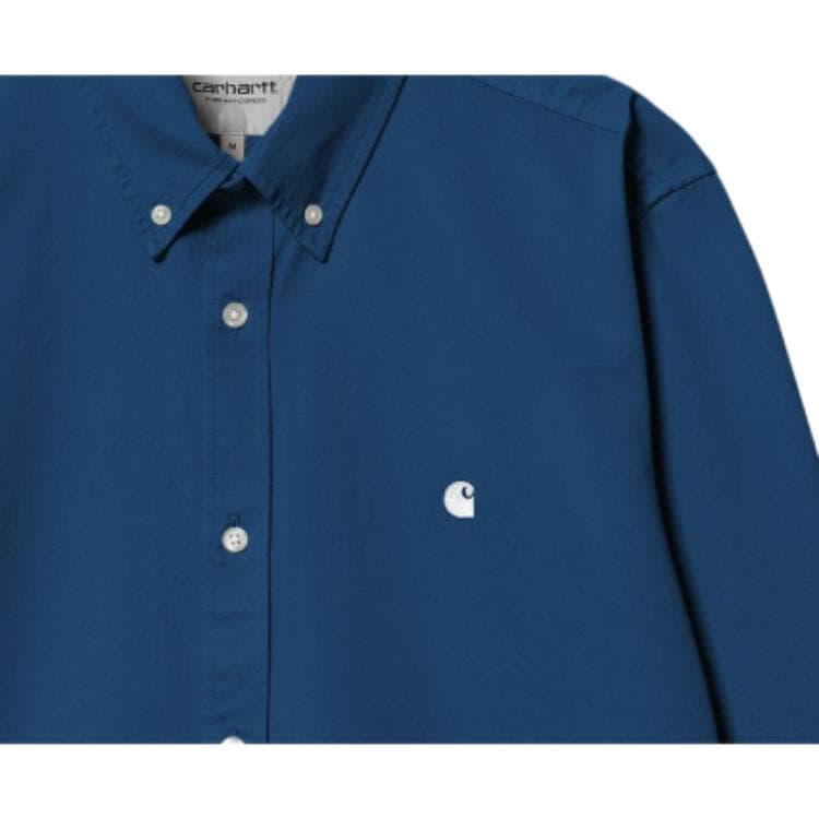 Рубашка Carhartt WIP SS24 Garment-Dyed Madison Shirt - изображение 4