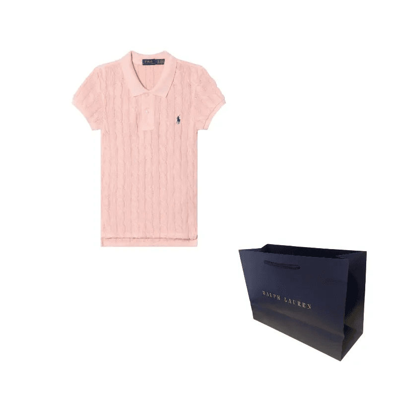 Кофта Polo Ralph Lauren SS26 Трикотаж Стандартный Размер Женский Светло-Розовый - изображение 5