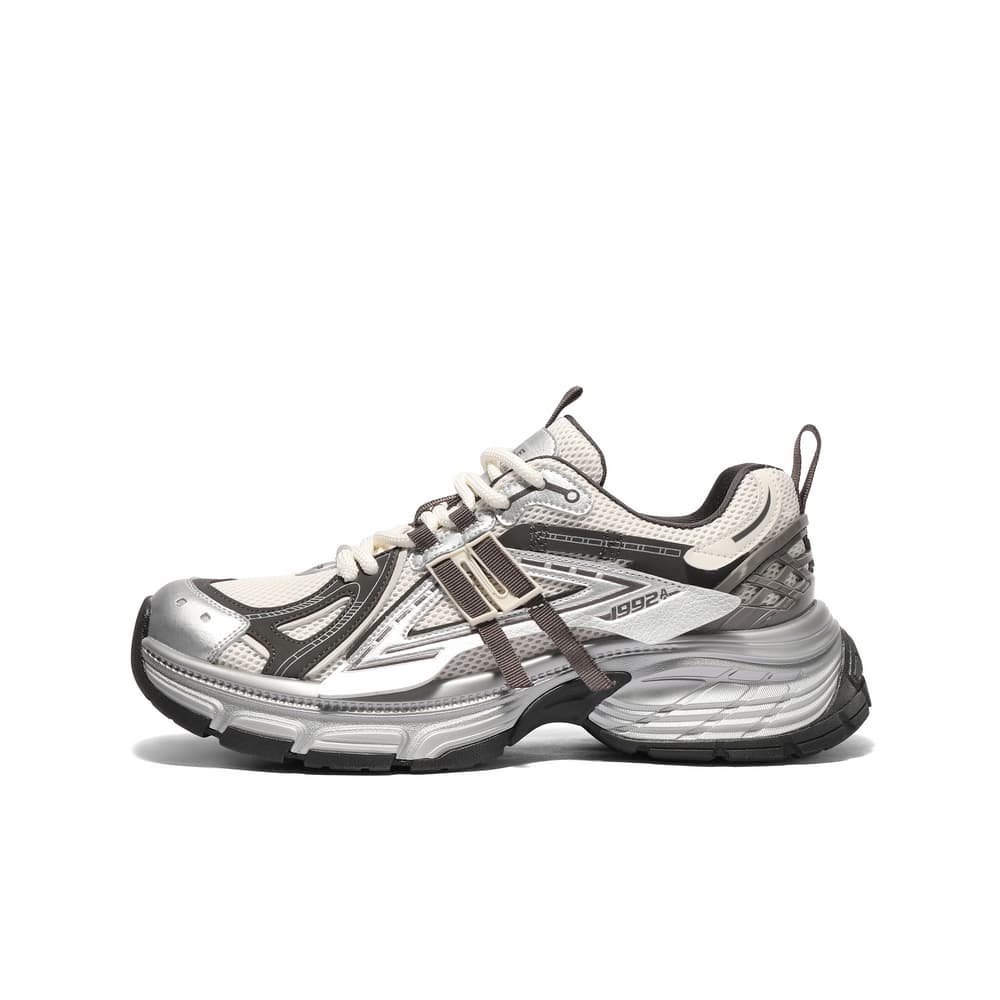 Кроссовки BELLE массивные кроссовки Low Top Silver Men's - изображение 1