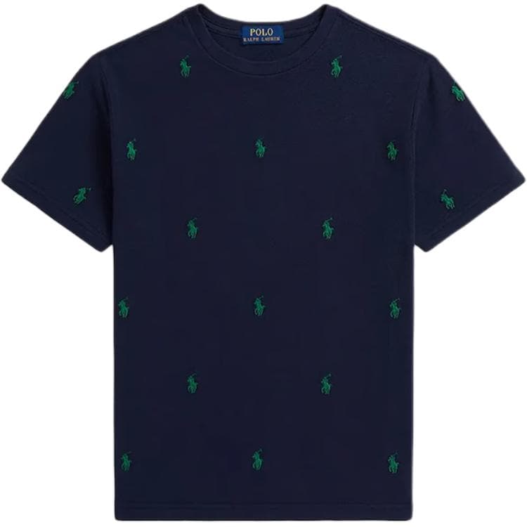 Футболка Polo Ralph Lauren Морской Синий Детские Рубашки - изображение 1
