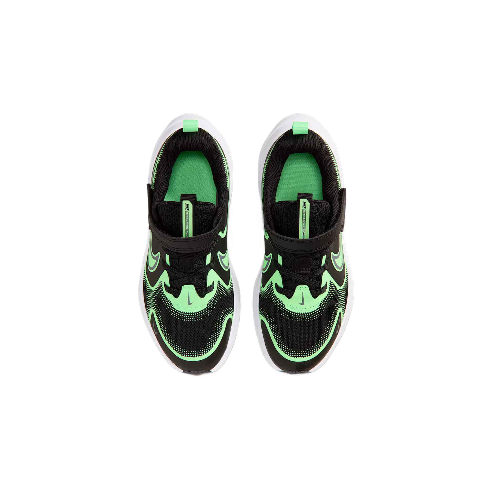 Кроссовки Nike Cosmic Runner Детские беговые кроссовки Низкий Топ Черный Мечтательный Зеленый Холодный Серый Kids - изображение 3