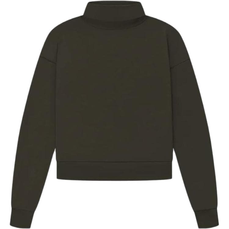 Худи Fear of God Essentials SS23 Womens Jersey Turtleneck Off Black - изображение 1