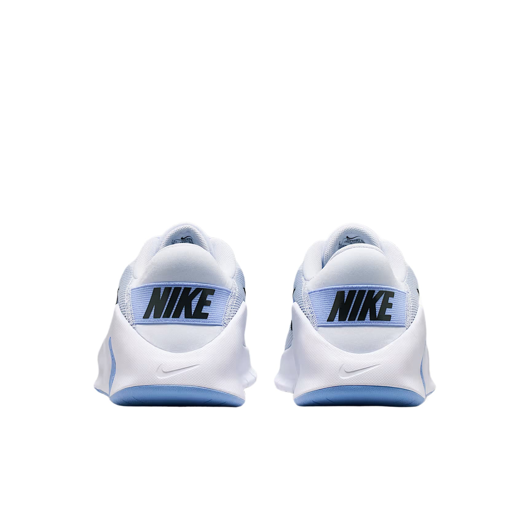 Кроссовки для спортзала Nike Flex Train Тренировочные кроссовки Low Топ Футбольно-серый Алюминий Синий Белый Угольно-черный Женские - изображение 4
