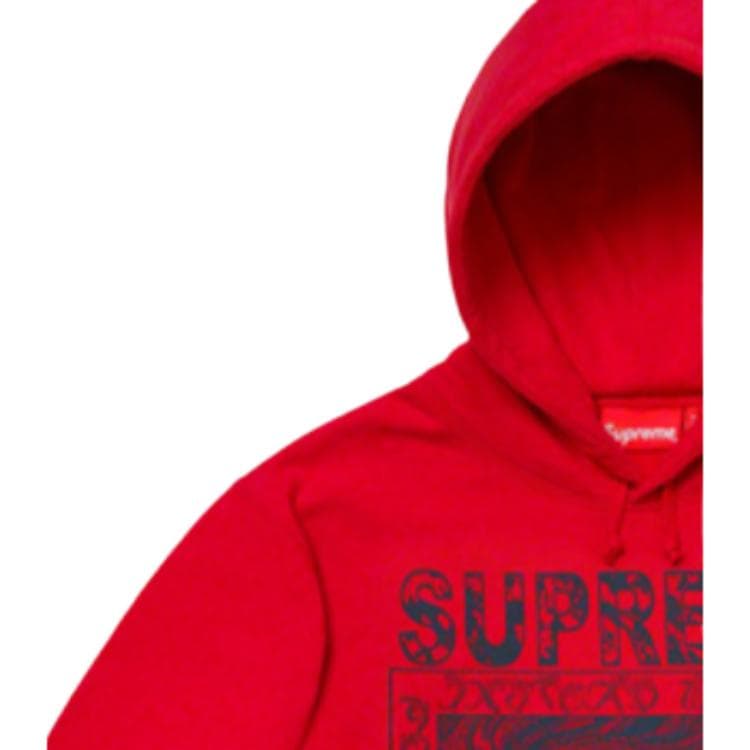 Кофта Supreme FW19 Week 2 Doves Hooded Sweatshirt - изображение 4
