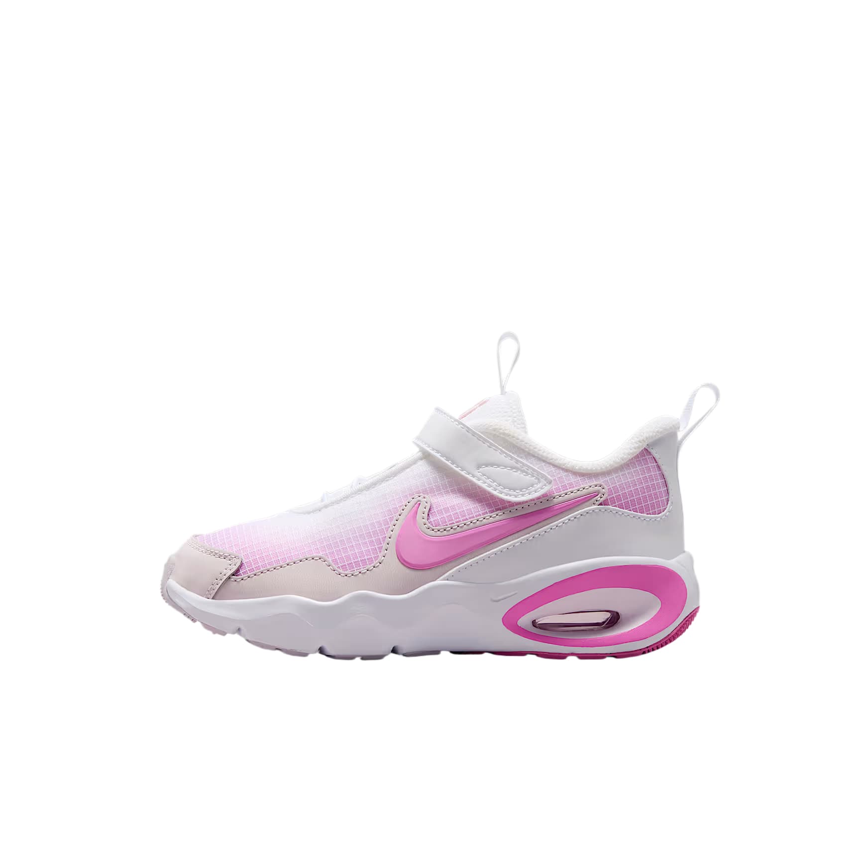 Кроссовки Nike Air MAX Nova Детские беговые кроссовки Low Топ Белый Освежающий вариант Сирень Поднимающийся розовый Детская непосредственность Розовый Kids - изображение 1