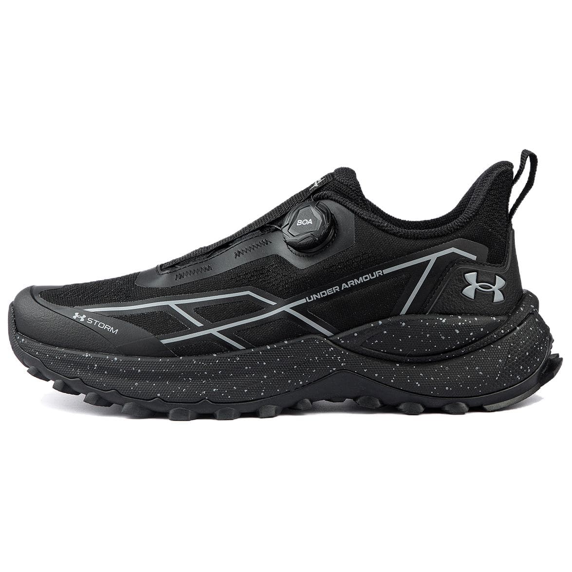 Кроссовки для бега Under Armour EXPLOR Беговые кроссовки Low Топ Черный воин Унисекс - изображение 1