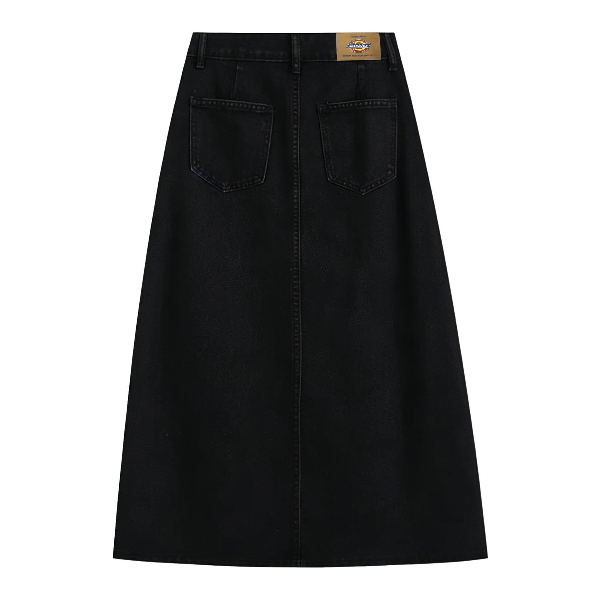 Dickies Черные Женские Джинсовые Длинные Юбки - изображение 2