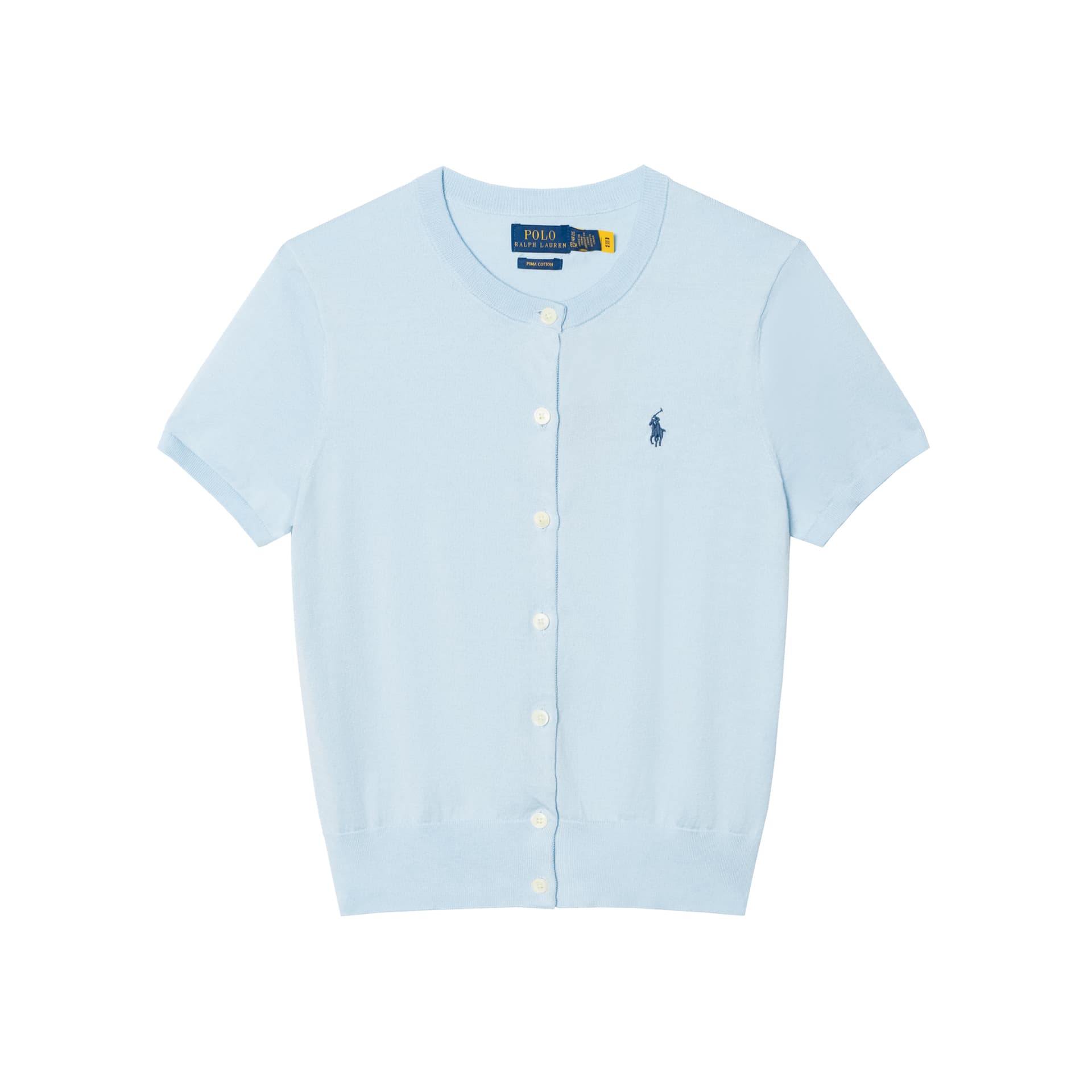 Кофта Polo Ralph Lauren Светло-Синий Женский Трикотаж - изображение 1