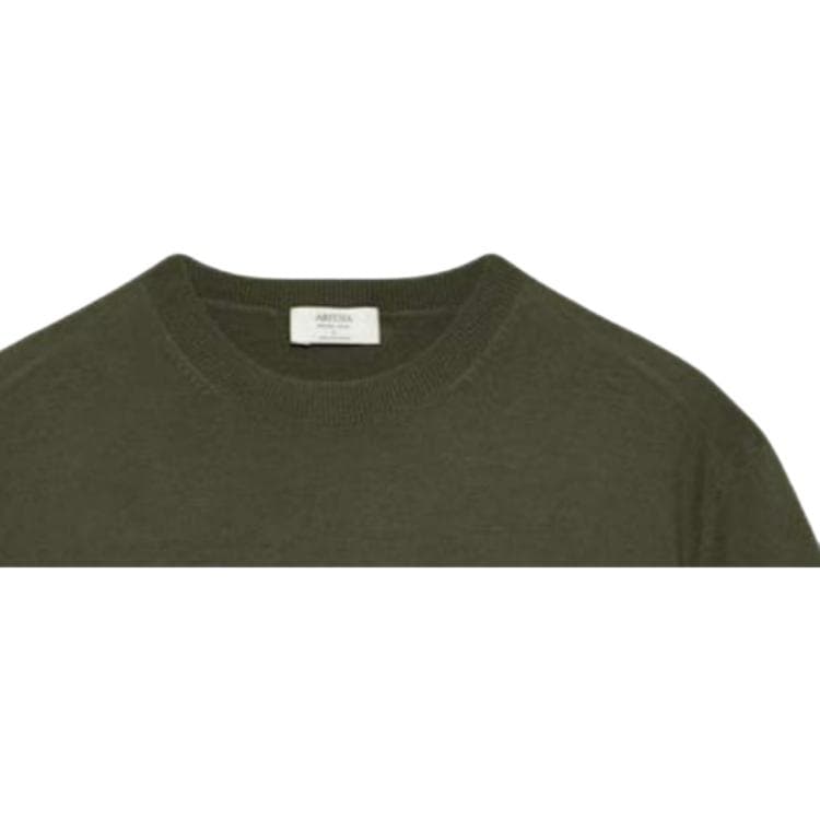 Футболка ARITZIA Темно-оливково-зеленые женские T-рубашки - изображение 2