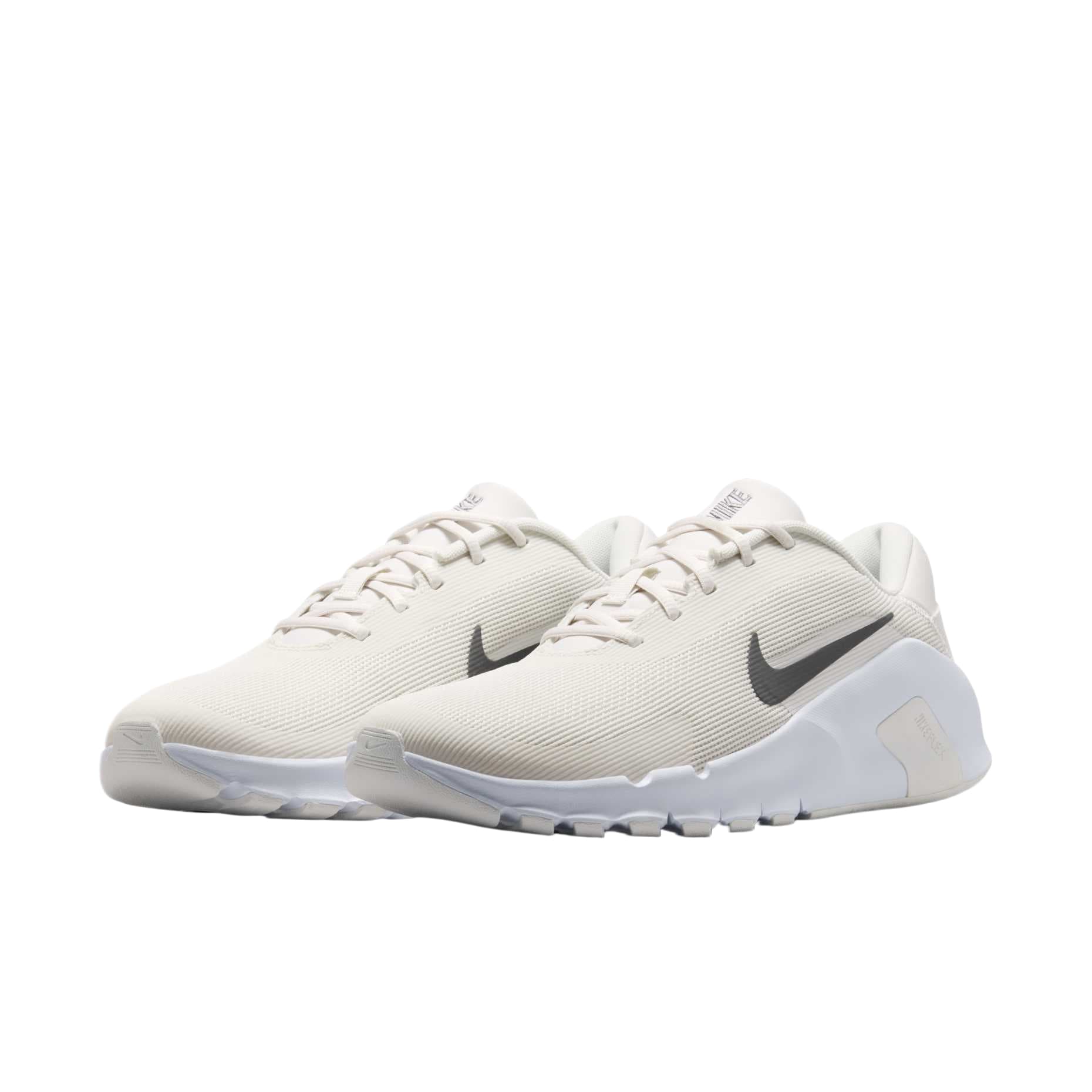 Кроссовки для спортзала Nike Flex Train Тренировочные кроссовки Низкий Топ Призрачный Серый Белый Карандаш TIP Белый Парусный Белый Мужской - изображение 3