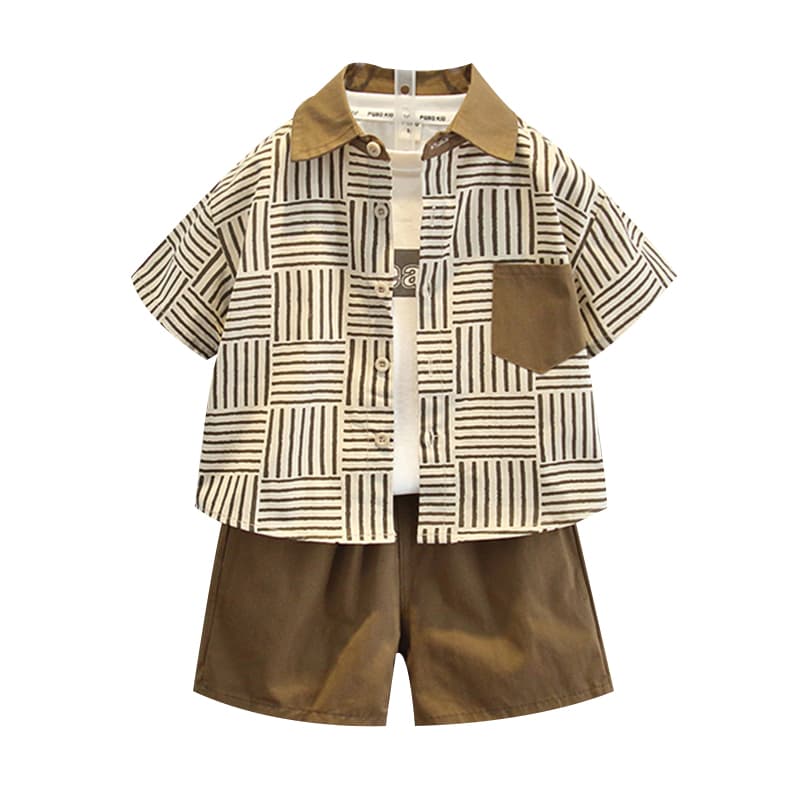 PIERRE CARDIN Хаки Kids Повседневные спортивные костюмы Наборы - изображение 1