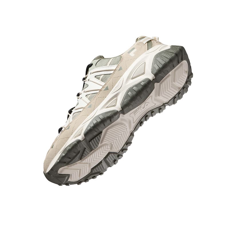 Кроссовки FILA FUSION FREEROAM Wander Shoes Низкие массивные кроссовки Мужские Чайно-зеленый Галька Желтый - изображение 6
