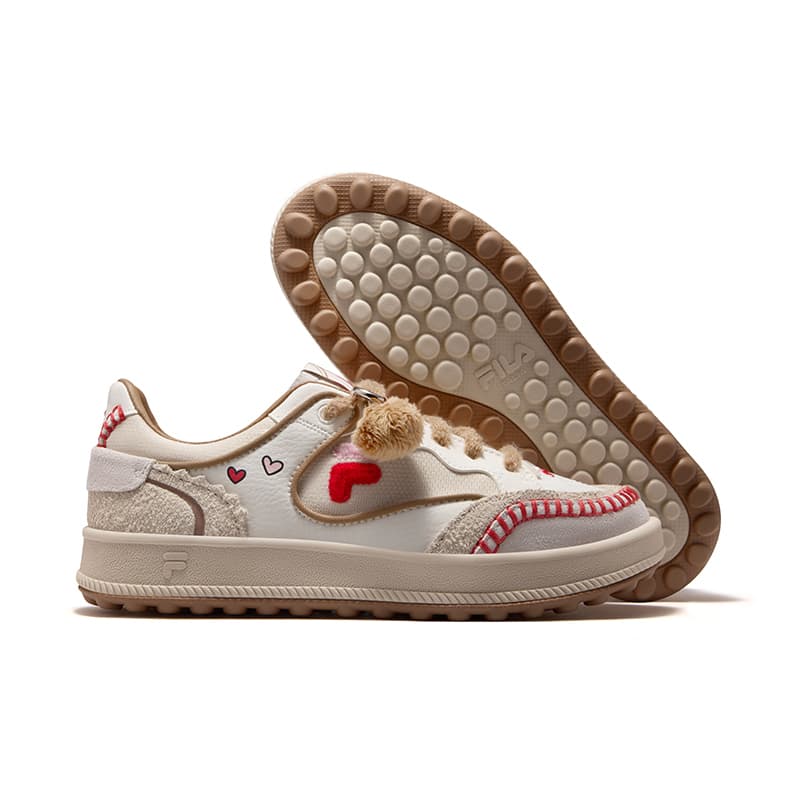 Кроссовки FILA FUSION FUGIO Кеды для скейтбординга Low Топ Снег Женские - изображение 5
