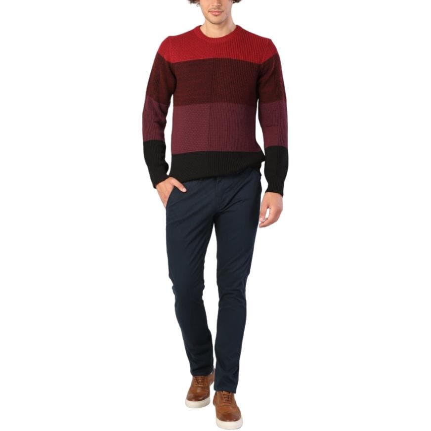 Кофта DIESEL Red Men's Sweaters DIESEL Красные Мужские Свитера - изображение 2