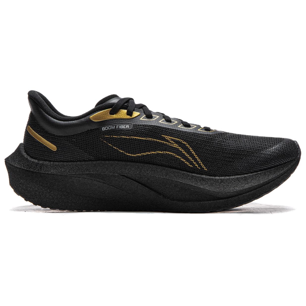 Кроссовки для бега Li-Ning Feidian 4 Challenger Удобный амортизирующий износостойкий низкий гоночный кроссовки Мужской Черный - изображение 2