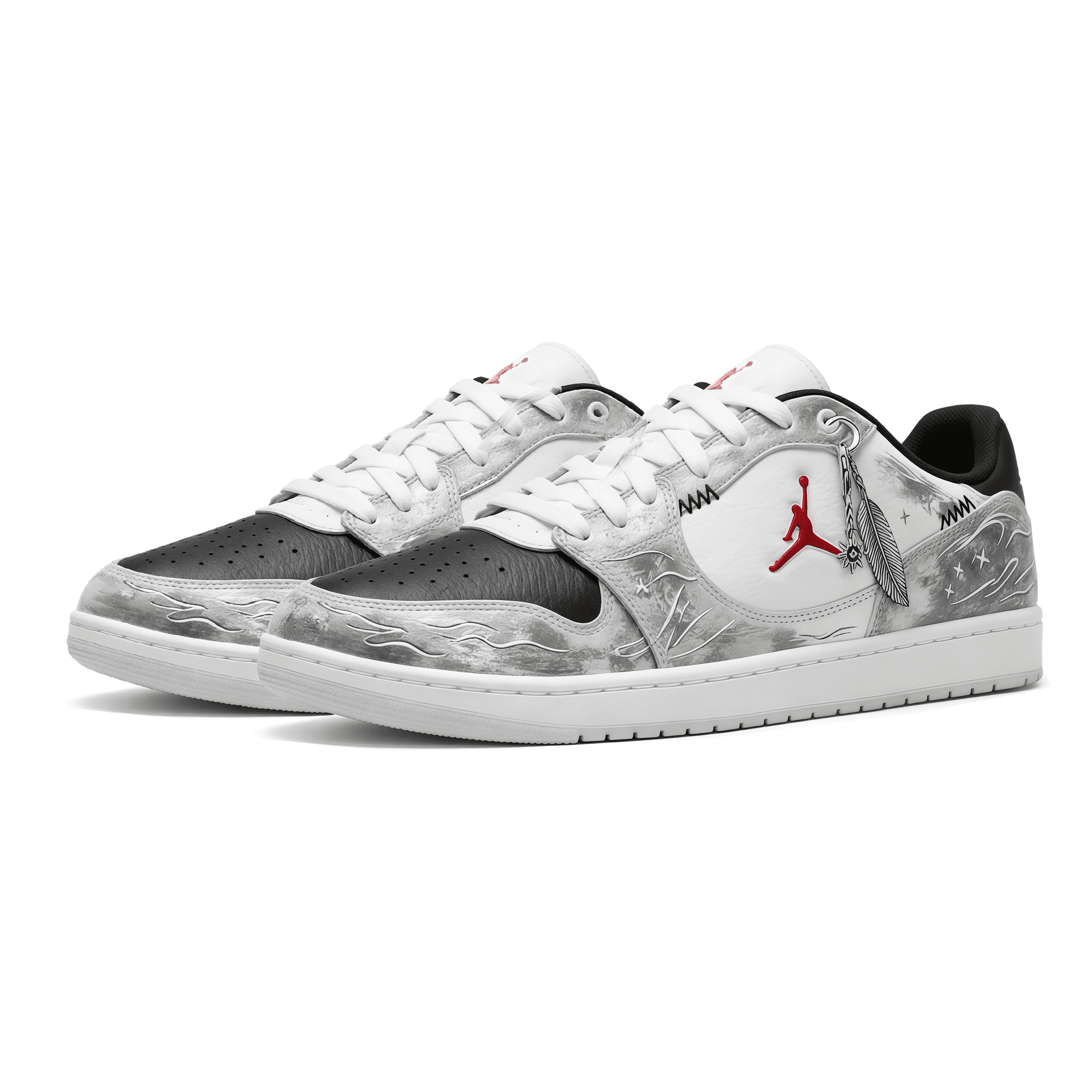 Кроссовки Jordan COURT CONNECT AJ1 DUNK - изображение 4