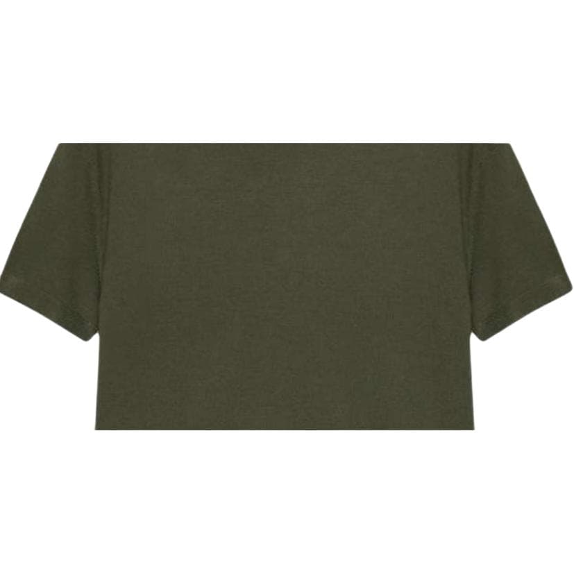 Футболка ARITZIA Темно-оливково-зеленые женские T-рубашки - изображение 3